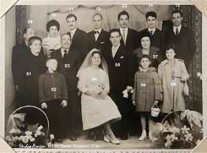 JOSEPHINE FERNANDEZ  ET EMILE ALGARRA  ET LEUR MARIAGE 